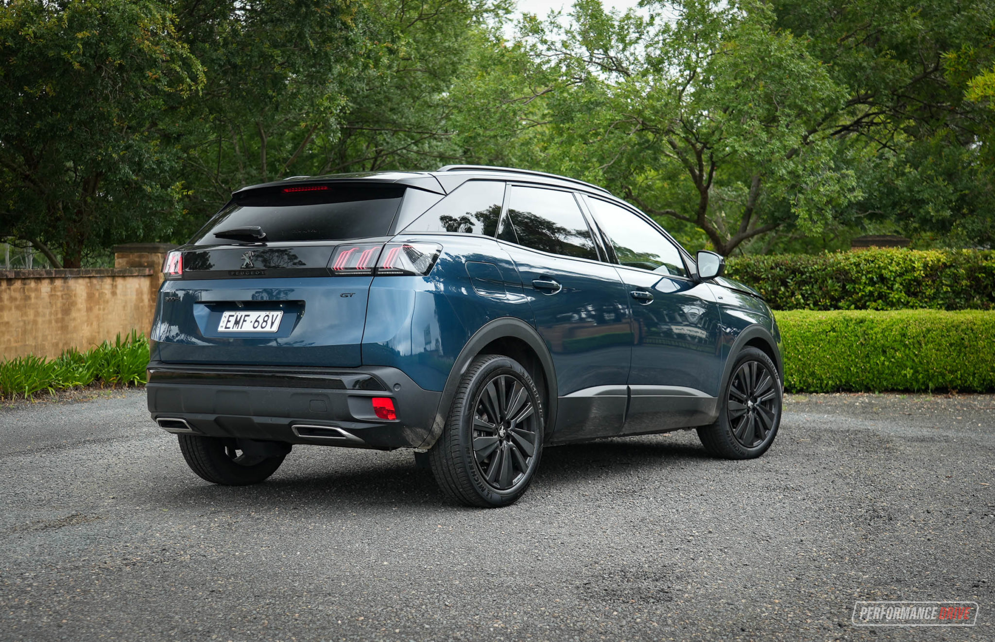 2022 Peugeot 3008 GT Sport Rear PerformanceDrive