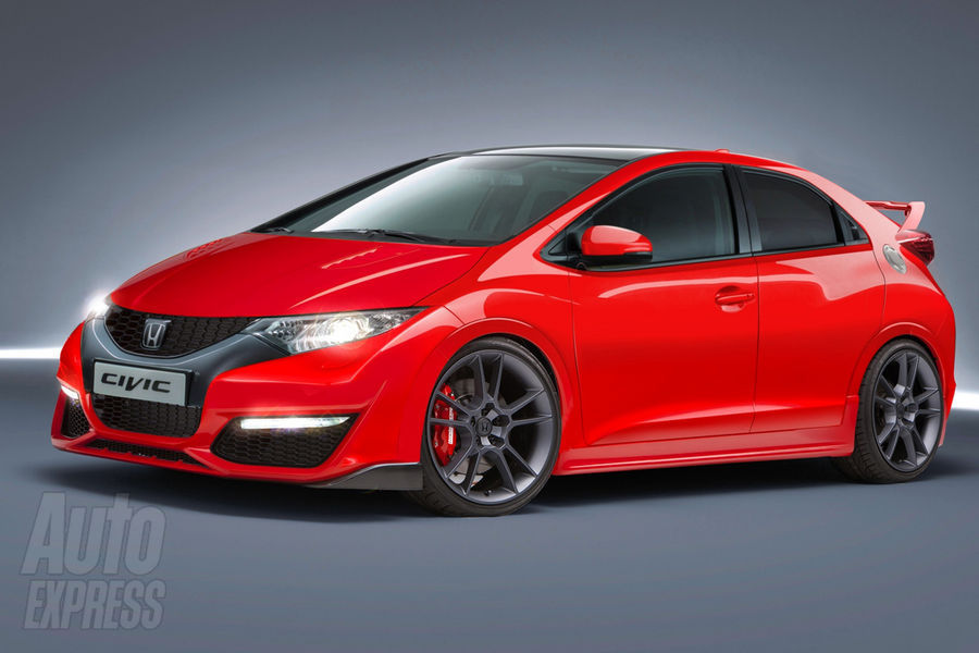 2013 Honda Civic Type R render – PerformanceDrive