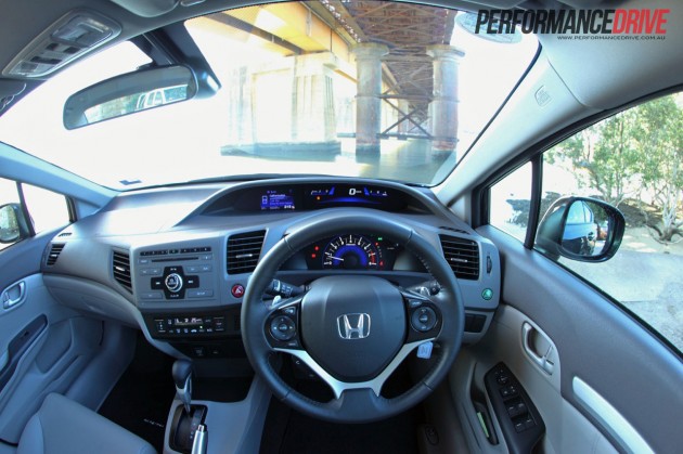 2012 Honda Civic Sport Review Performancedrive