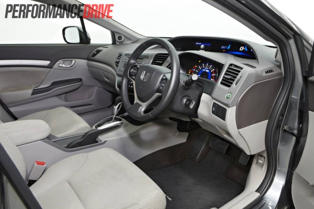 2012 Honda Civic Hybrid Review Performancedrive