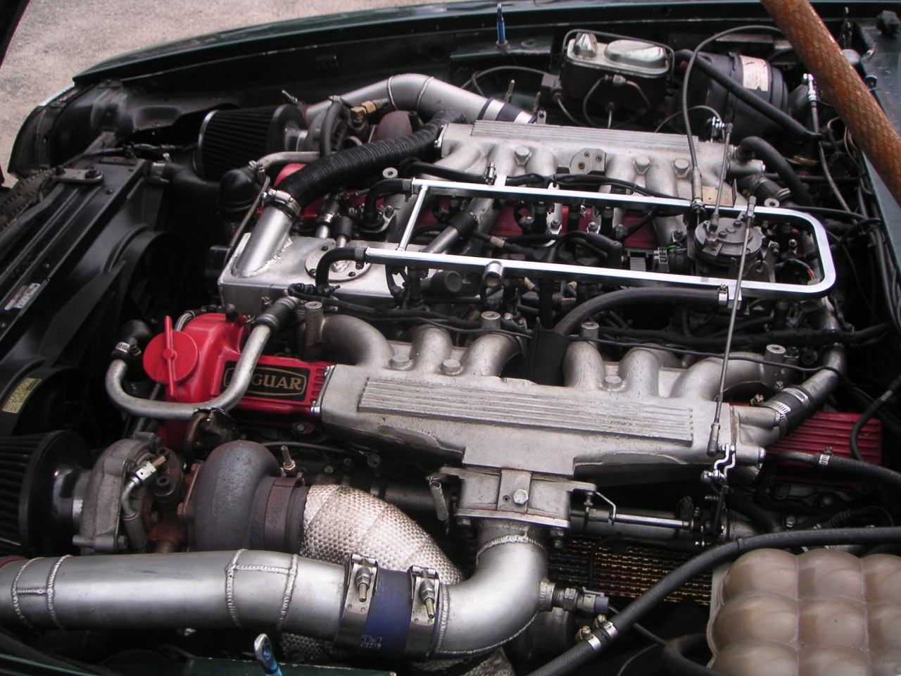 For Sale: 1977 Jaguar XJS V12 twin-turbo race car ... ford 4 2l v6 engine diagram 