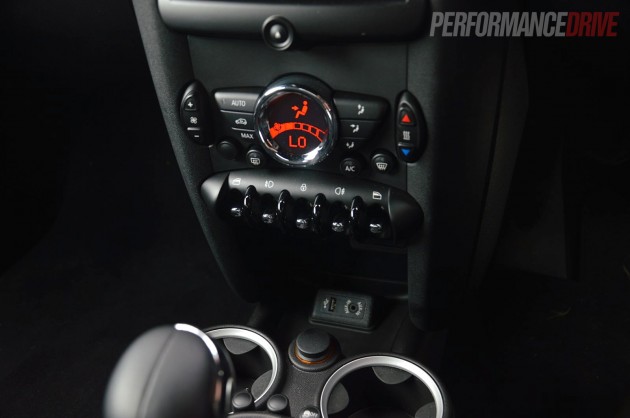 2013 MINI Coupe Cooper dash switches