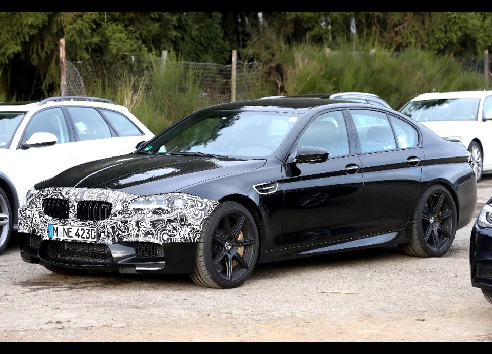 Video: 2014 BMW M5 facelift spied, with ‘Competition Package’?