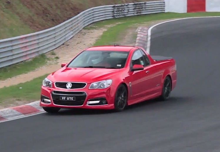 Video: 2014 Holden VF SS Ute spotted testing on the Nurburgring