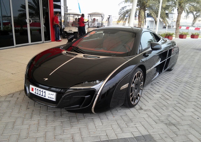 Strange McLaren X-1 one-off MSO creation spotted at Bahrain F1