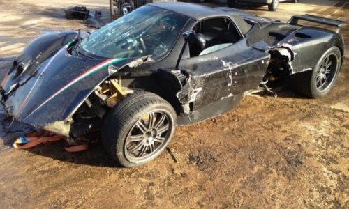 For Sale: Cheap (crashed) Pagani Zonda Roadster