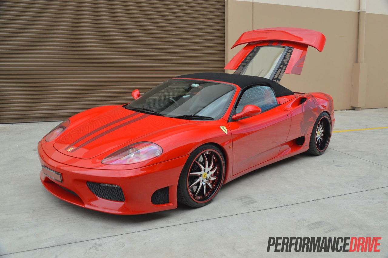 RamSpeed Ferrari 360 with twin superchargers, first in Australia