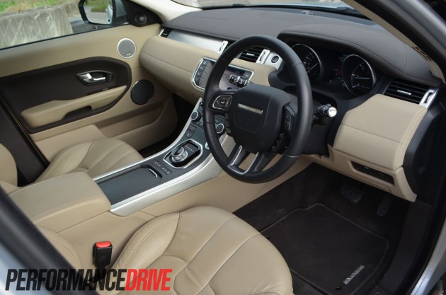 2012 Range Rover Evoque Pure SD4 driver's seat