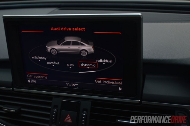 2013 Audi A6 TDI Biturbo drive select