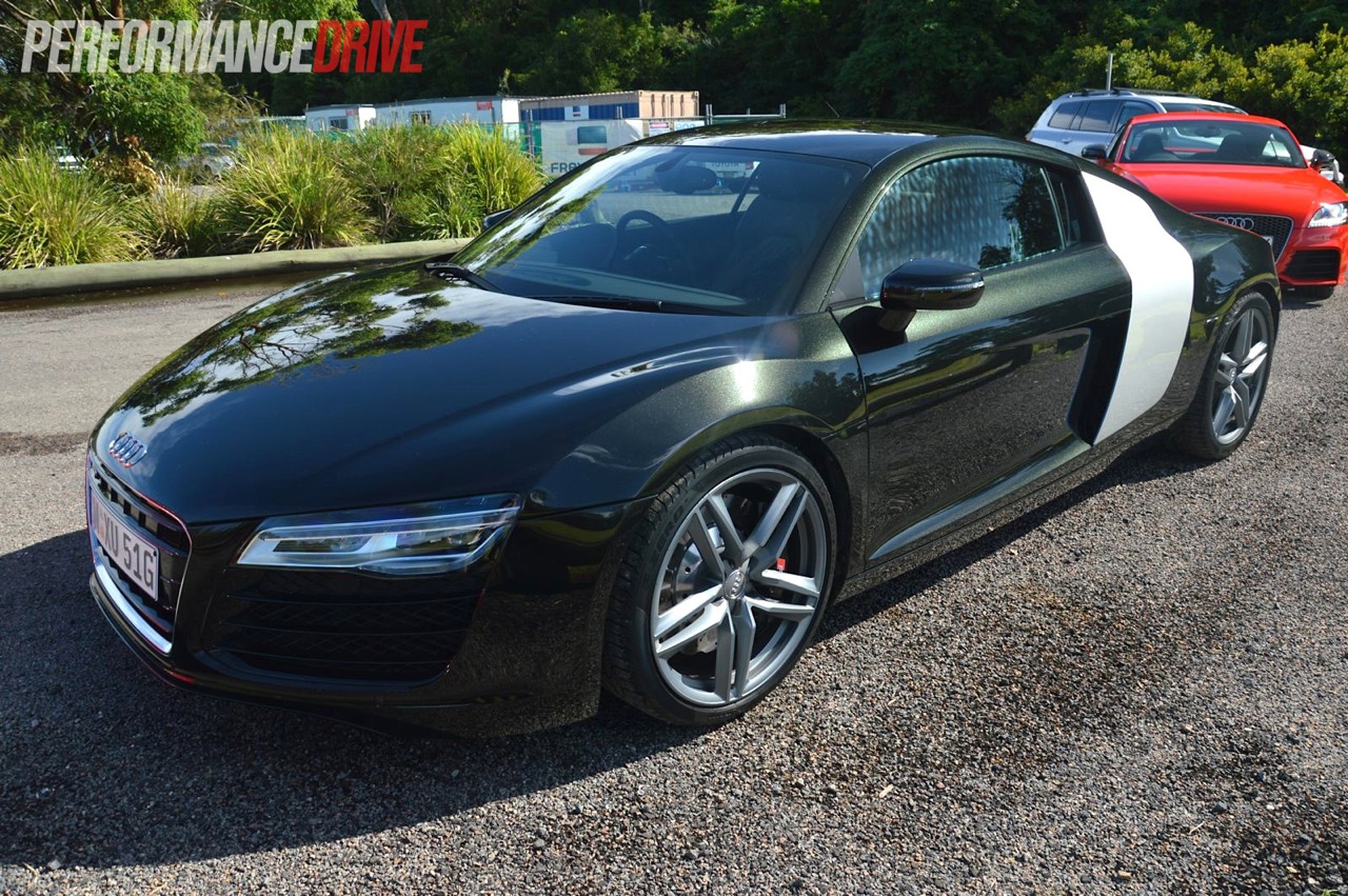 2013 Audi R8 V8 review – quick spin