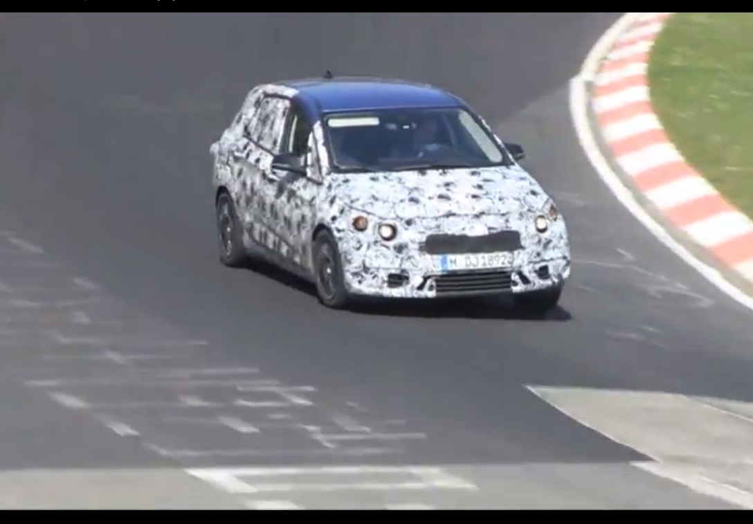 Video: 2014 BMW 1 Series (FWD) prototype spotted on Nurburgring