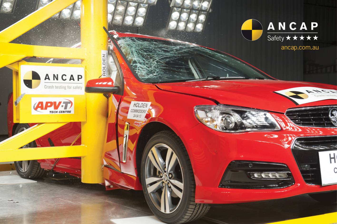 Holden VF Commodore earns five-star ANCAP safety rating