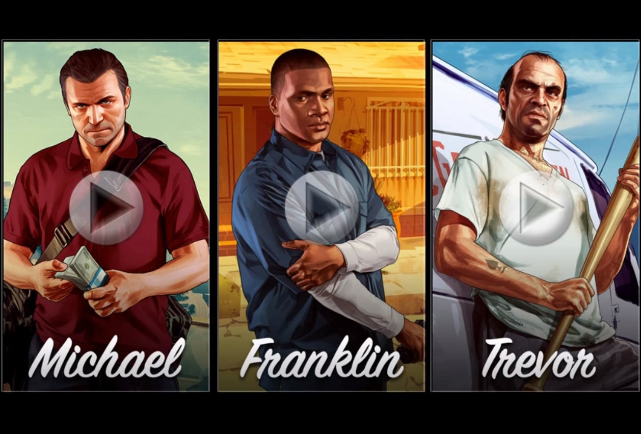 Video: Grand Theft Auto V trailer previews three in-game characters