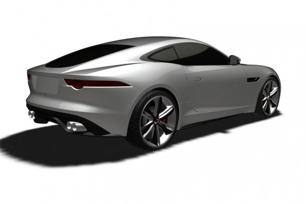Jaguar F-Type Coupe patent rear