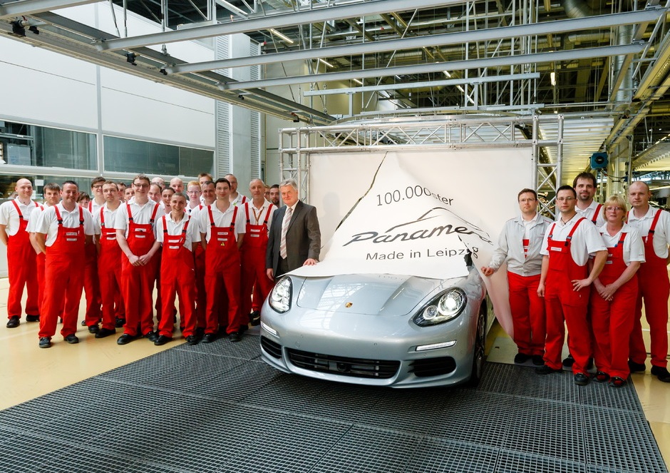Porsche Panamera hits 100,000 production milestone