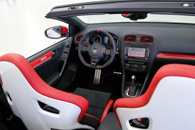 Volkswagen Golf GTI Cabrio Austria concept interior