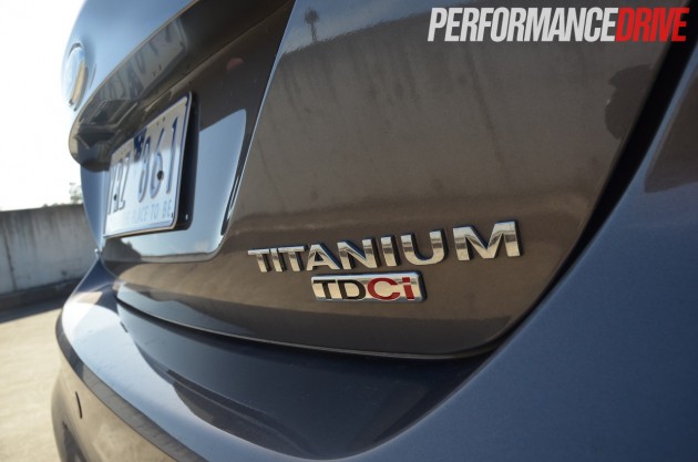 2013 Ford Focus Titanium rear badge