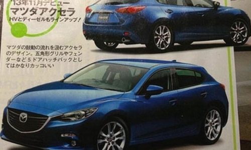 2014 Mazda3 revealed in Japanese magazine, potentially