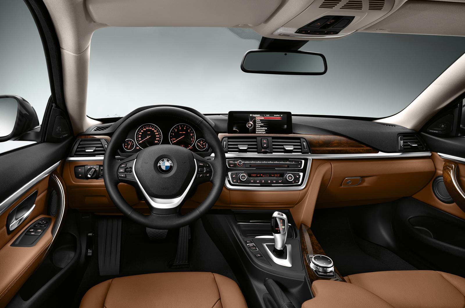 BMW 4 Series interior brown