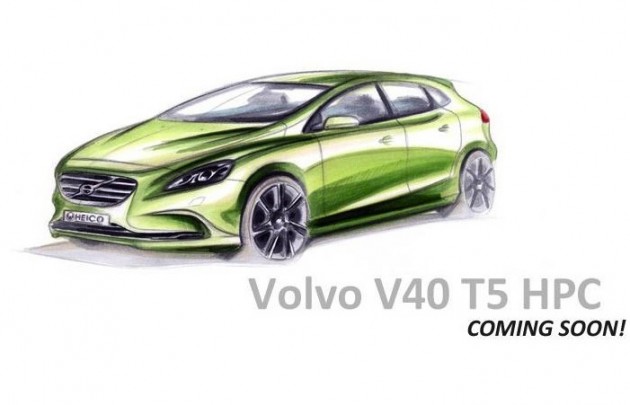 Heico Sportiv Volvo V40 T5 HPC tune preview