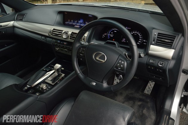2013 Lexus LS 600h F Sport interior