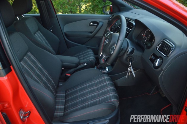 2013 Volkswagen Polo GTI cabin