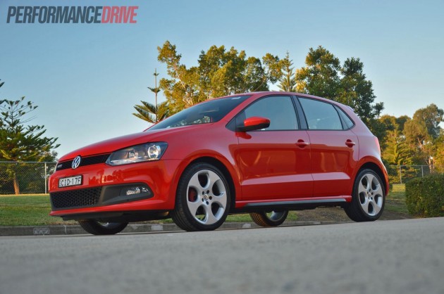 2013 Volkswagen Polo GTI red