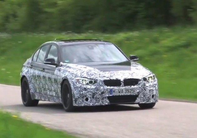 2014 BMW M3 prototype