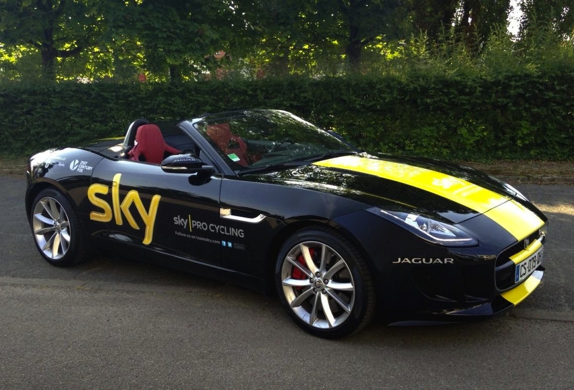 Tour de France winner Chris Froome given a Jaguar F-Type
