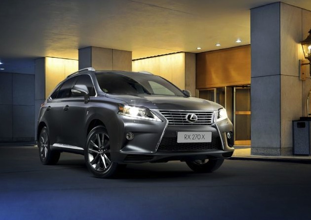 Lexus RX 270 ‘X’ Special Edition now on sale in Australia