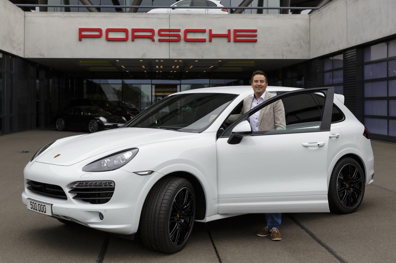 Porsche Cayenne production hits 500,000 milestone