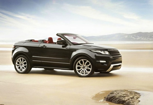 Range Rover Evoque convertible concept
