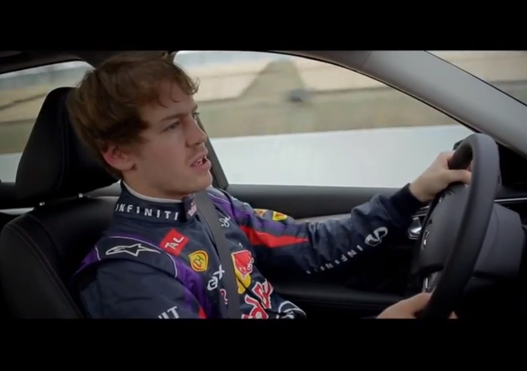 Video: Sebastian Vettel continues as Infiniti director of performance