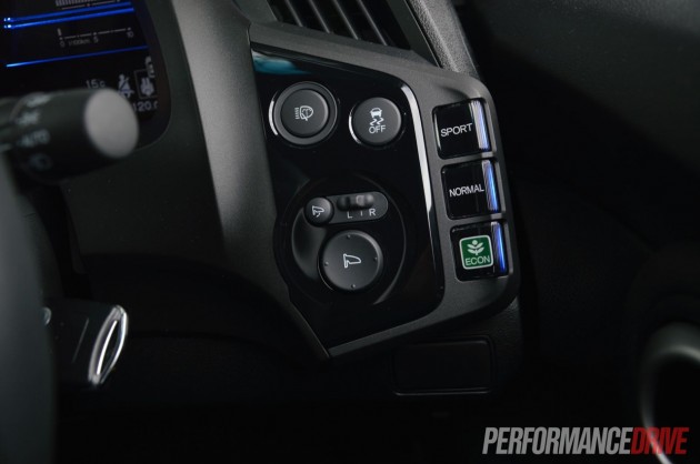 2013 Honda CR-Z driving modes