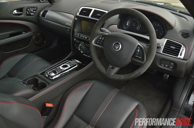2013 Jaguar XKR-S interior