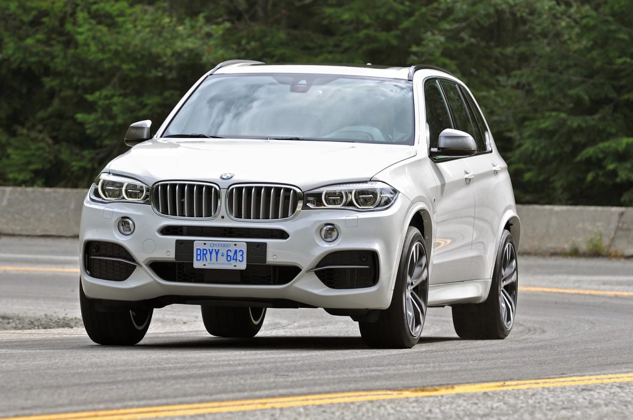 2014 BMW X5 M50d facelift more efficient, slightly quicker