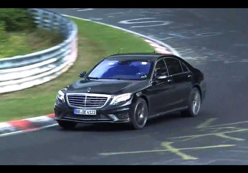 Video: 2014 Mercedes-Benz S 65 AMG prototype spotted at Nurburgring