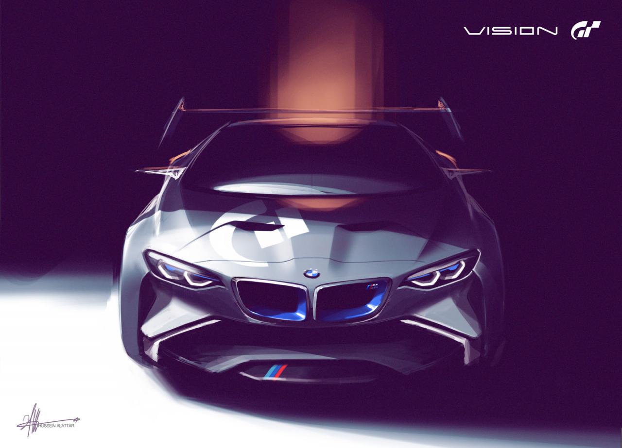 BMW Vision Gran Turismo; a virtual concept for PS game