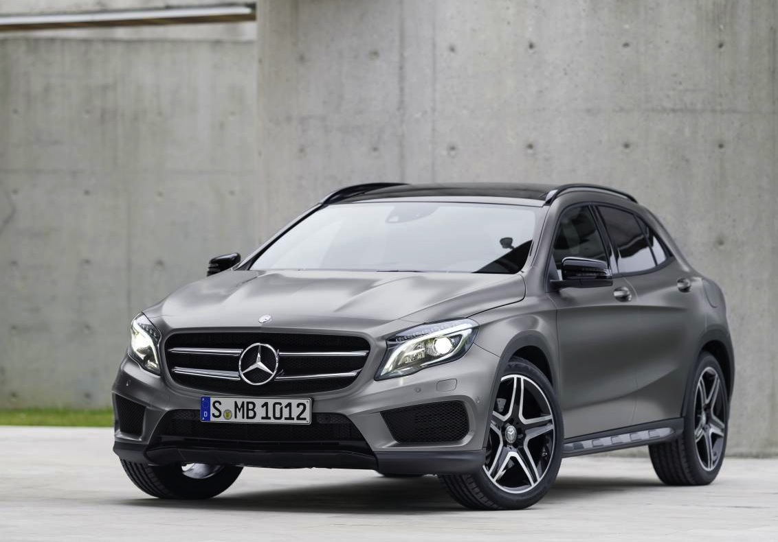 Mercedes-Benz GLA revealed, arriving early 2014