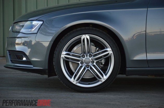 2013 Audi A4 Sport Edition front brakes