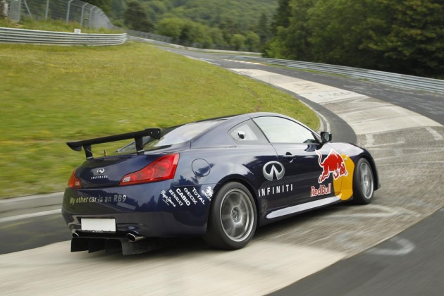 Infiniti G37 Coupe track car-Nurburgring