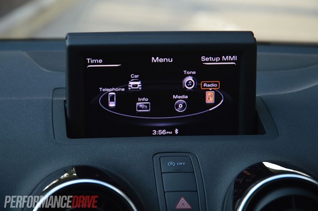 2013 Audi A1 Sportback S line Competition-MMI interface