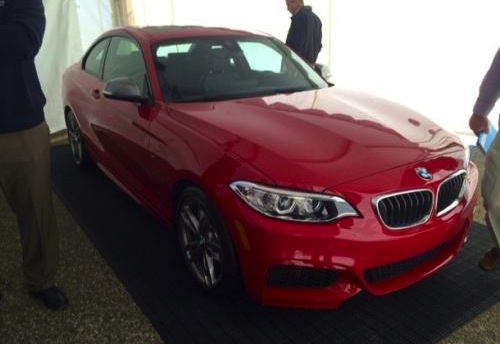 BMW M235i Coupe spotted at dealer presentation