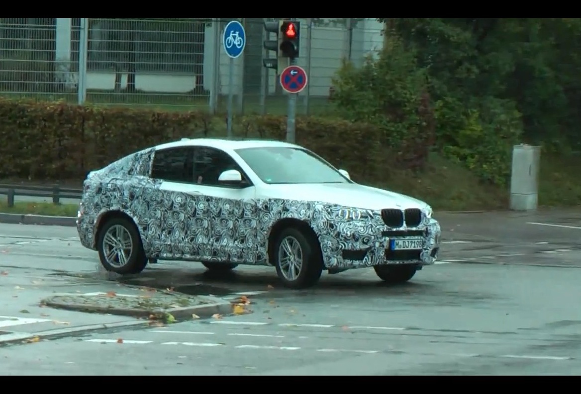Video: BMW X4 prototype spotted at Nurburgring