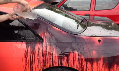 Heat-sensitive paint is definitely something different