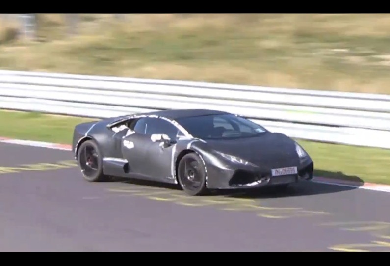 Video: Lamborghini ‘Cabrera’ spotted testing at Nurburgring