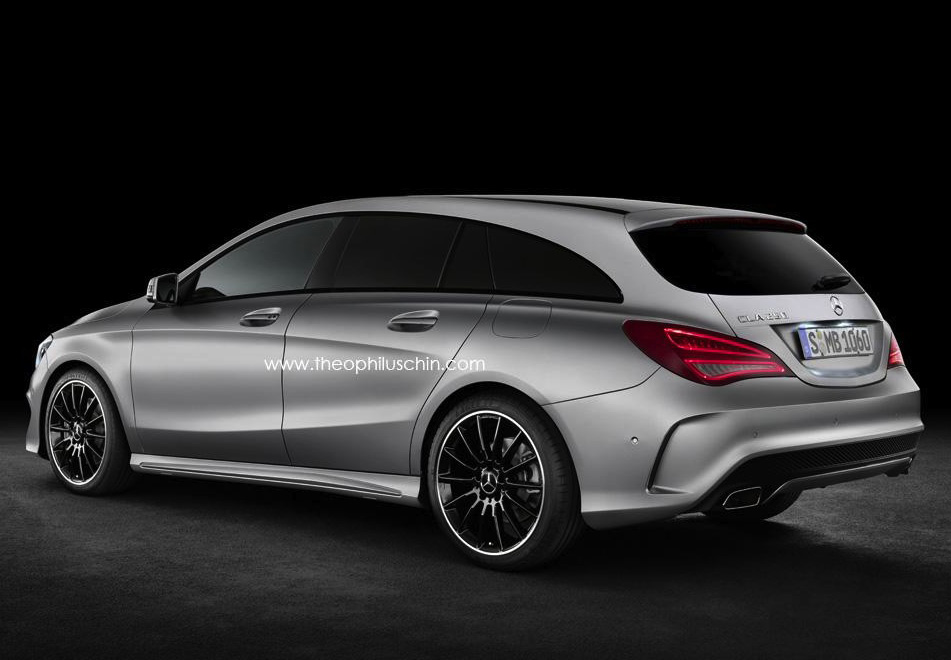 Mercedes-Benz CLA Shooting Brake set to arrive by 2015