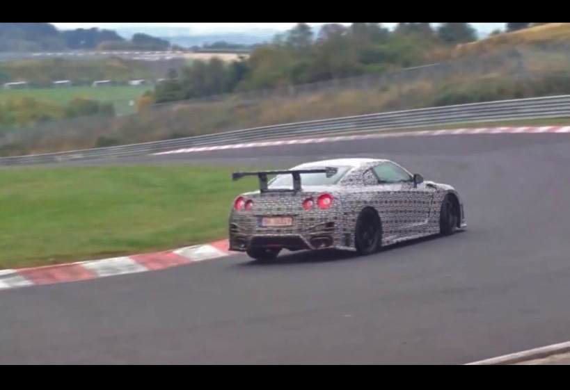 Video: Nismo Nissan GT-R going for the Nurburgring lap record?