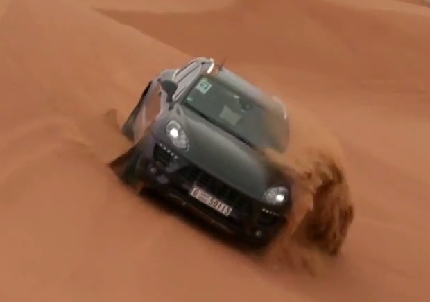 Porsche Macan prototypes rip up the sands of Dubai