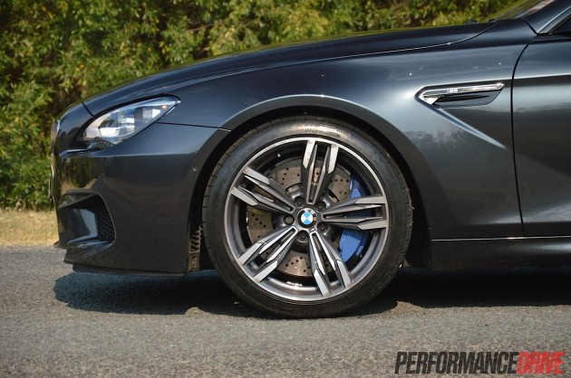 2013 BMW M6 Gran Coupe front brakes